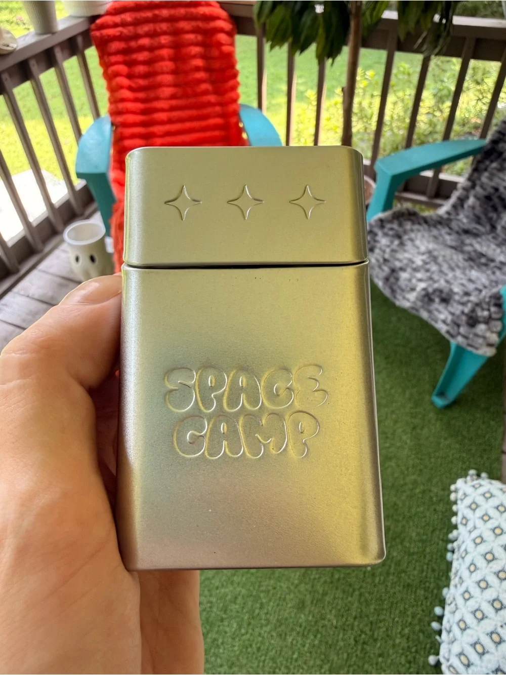 Space Camp travel tin - Unbranded
